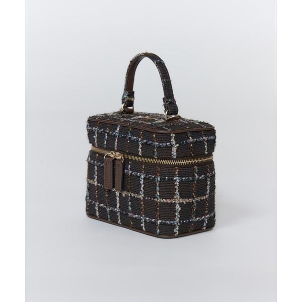 マーリエ ル カセット（Maglie le cassetto）/《M Maglie le cassetto》LINTONツイードバニティバッグ