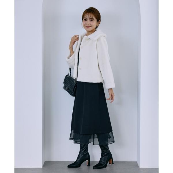 マーリエ ル カセット（Maglie le cassetto）/《曽田茉莉江コラボ》“艶めく”クラシカルワンピース