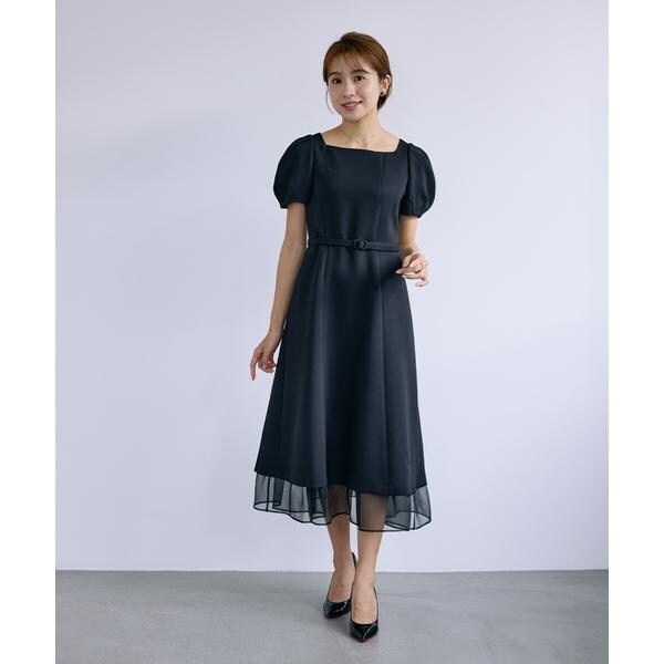 マーリエ ル カセット（Maglie le cassetto）/《曽田茉莉江コラボ》“艶めく”クラシカルワンピース