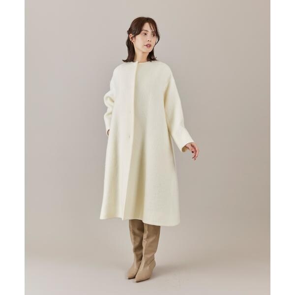 マーリエ ル カセット（Maglie le cassetto）/モヘヤテントラインコート《WEB限定》