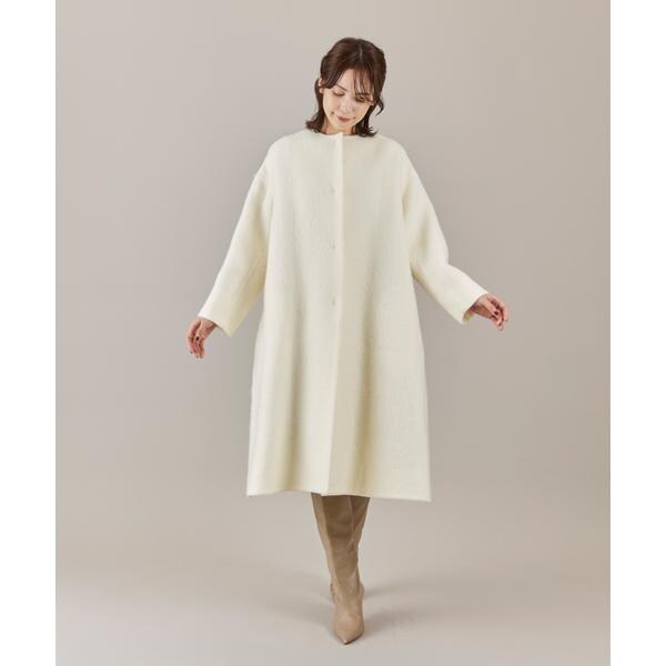 マーリエ ル カセット（Maglie le cassetto）/モヘヤテントラインコート《WEB限定》