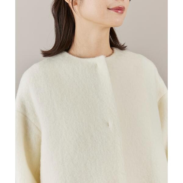 マーリエ ル カセット（Maglie le cassetto）/モヘヤテントラインコート《WEB限定》