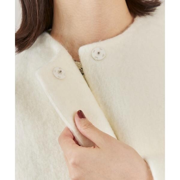 マーリエ ル カセット（Maglie le cassetto）/モヘヤテントラインコート《WEB限定》