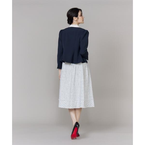 【NEW】マーリエ ル カセット（Maglie le cassetto）/《大きいサイズ》フリルジャケット《M Maglie le cassetto》