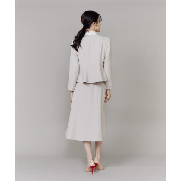 【NEW】マーリエ ル カセット（Maglie le cassetto）/《大きいサイズ》フリルジャケット《M Maglie le cassetto》