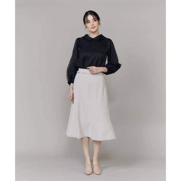 【NEW】マーリエ ル カセット（Maglie le cassetto）/《M Maglie le cassetto》フリルフレアスカート
