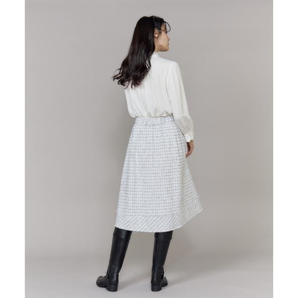 【NEW】マーリエ ル カセット（Maglie le cassetto）/《M Maglie le cassetto》ピコフリルブラウス