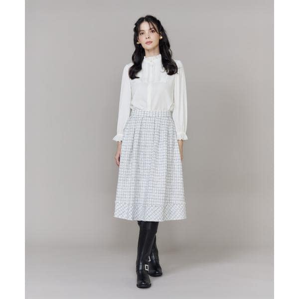 【NEW】マーリエ ル カセット（Maglie le cassetto）/《M Maglie le cassetto》ピコフリルブラウス