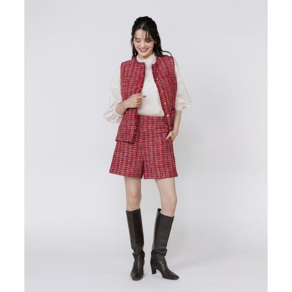 【NEW】マーリエ ル カセット（Maglie le cassetto）/《M Maglie le cassetto》カンポーレツイードキュロット