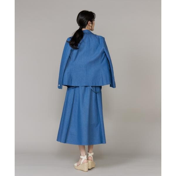 マーリエ ル カセット（Maglie le cassetto）/《WEB・POPUP限定》サスペンダー付きデニムタックスカート《M Maglie le casset_8