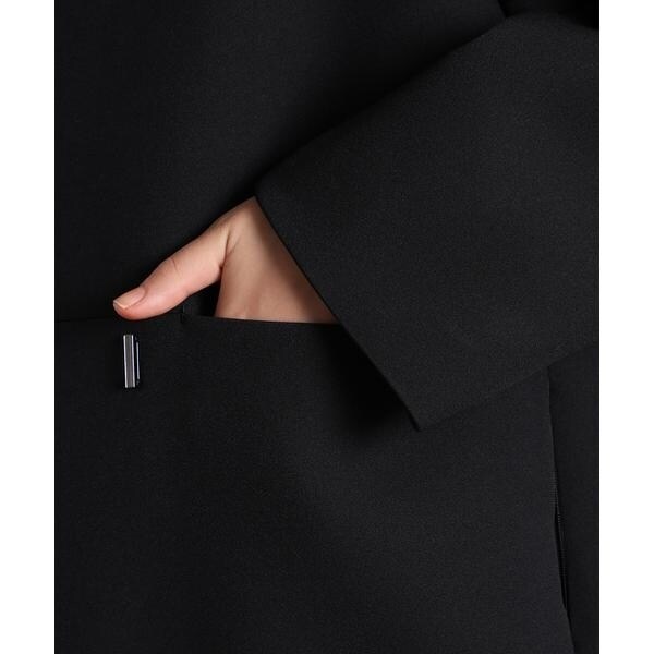 マーリエ ル カセット（Maglie le cassetto）/《M Maglie le cassetto》ノーカラーダブルブレステッドコート