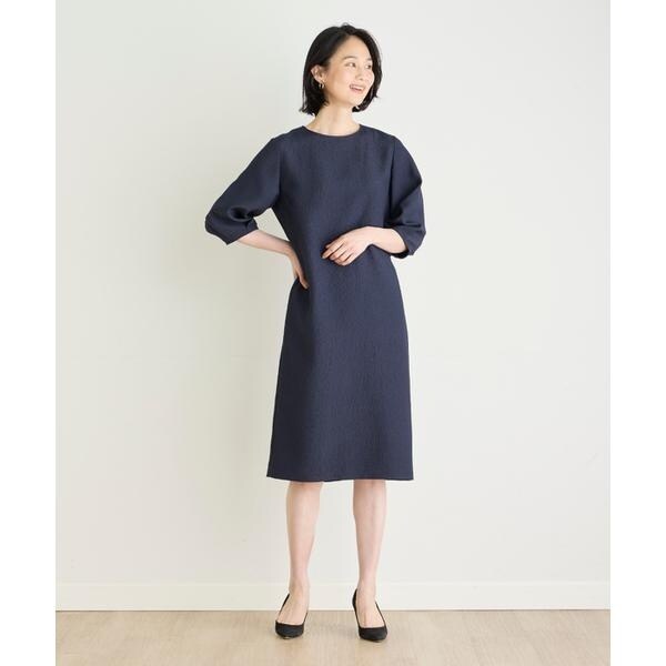 セブンアイディコンセプト（7ID concept）/《大きいサイズ》フクレジャカードワンピース