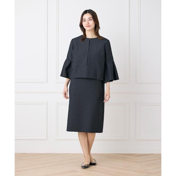 セブンアイディコンセプト（7ID concept）/《大きいサイズ》フクレジャカードワンピース