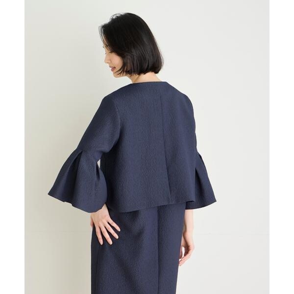 セブンアイディコンセプト（7ID concept）/《大きいサイズ》フクレジャカードフレアスリーブジャケット