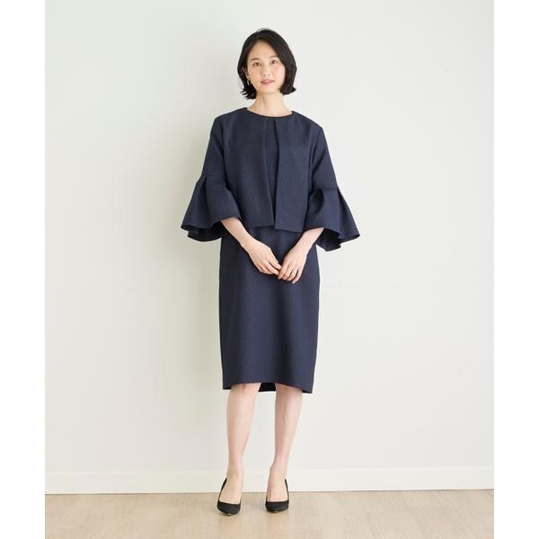 セブンアイディコンセプト（7ID concept）/《大きいサイズ》フクレジャカードフレアスリーブジャケット