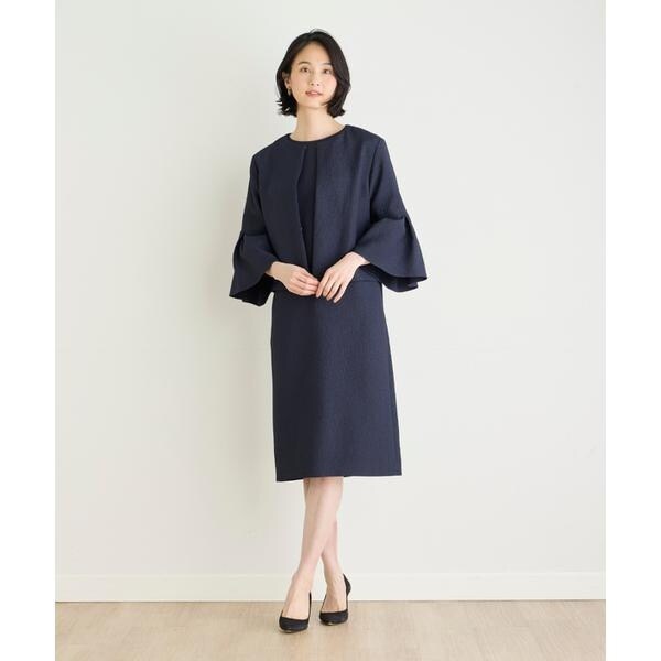 セブンアイディコンセプト（7ID concept）/《大きいサイズ》フクレジャカードフレアスリーブジャケット