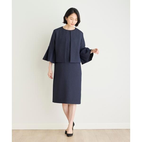 セブンアイディコンセプト（7ID concept）/《大きいサイズ》フクレジャカードフレアスリーブジャケット