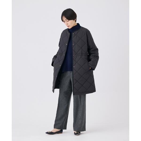 セブンアイディコンセプト（7ID concept）/《大きいサイズ》千鳥チェックストレートパンツ