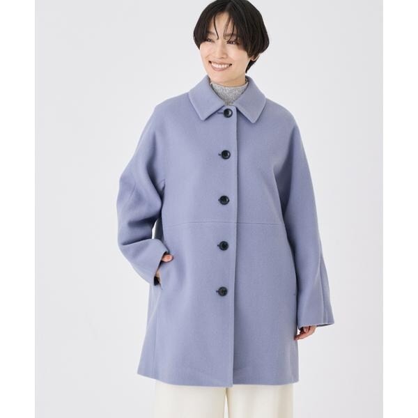 セブンアイディコンセプト（7ID concept）/《大きいサイズ》ステンカラーコート《Super110’s Wool》の通販は
