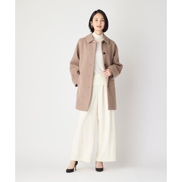 セブンアイディコンセプト（7ID concept）/《大きいサイズ》ステンカラーコート《Super110’s Wool》の通販は