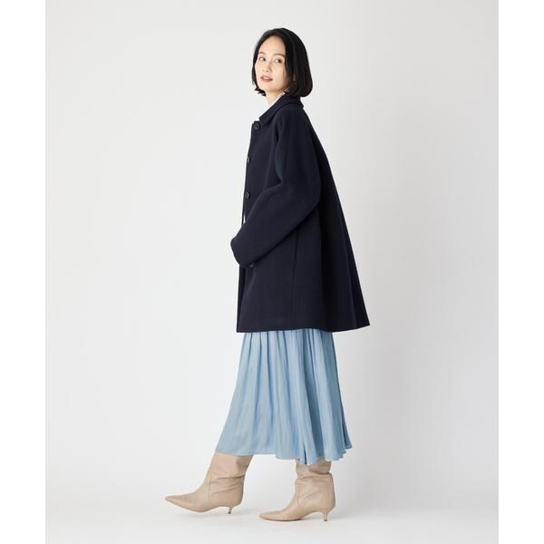 セブンアイディコンセプト（7ID concept）/《大きいサイズ》ステンカラーコート《Super110’s Wool》の通販は