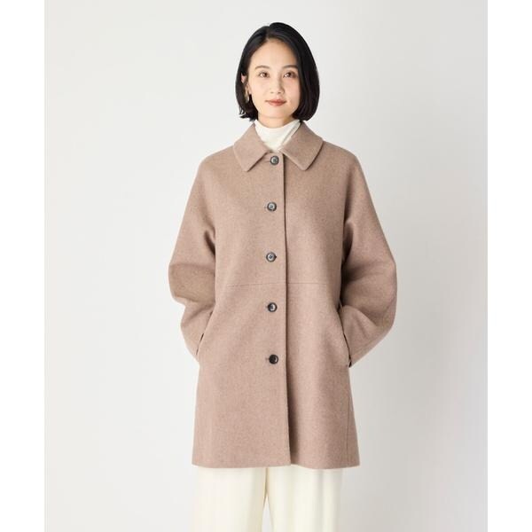 セブンアイディコンセプト（7ID concept）/《大きいサイズ》ステンカラーコート《Super110’s Wool》の通販は