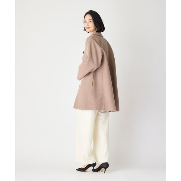 セブンアイディコンセプト（7ID concept）/《大きいサイズ》ステンカラーコート《Super110’s Wool》の通販は