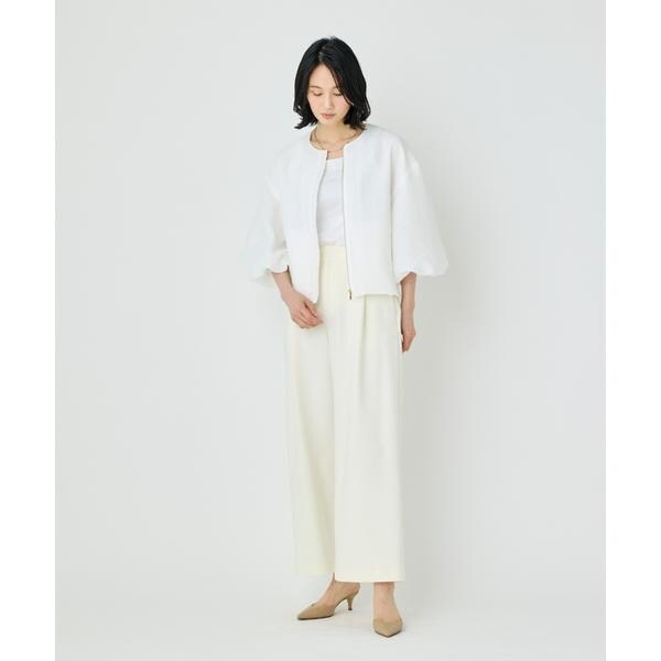 セブンアイディコンセプト（7ID concept）/《大きいサイズ》バルーンスリーブJQブルゾン