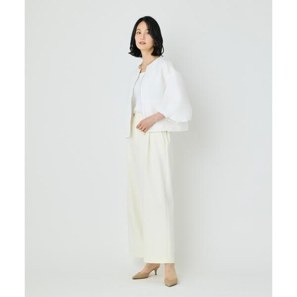 セブンアイディコンセプト（7ID concept）/《大きいサイズ》バルーンスリーブJQブルゾン