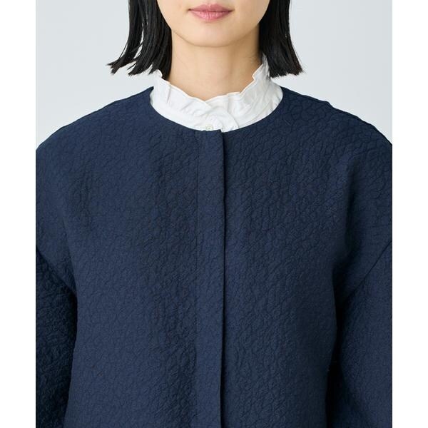 セブンアイディコンセプト（7ID concept）/《大きいサイズ》バルーンスリーブJQブルゾン