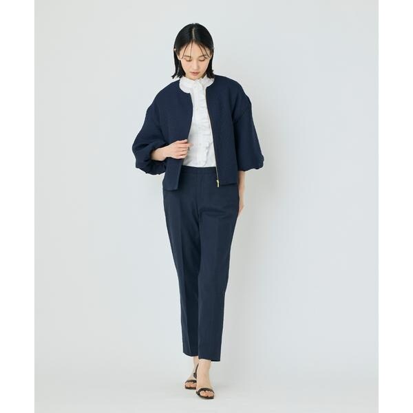 セブンアイディコンセプト（7ID concept）/《大きいサイズ》センタープレスパンツ