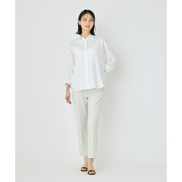 セブンアイディコンセプト（7ID concept）/《大きいサイズ》センタープレスパンツ