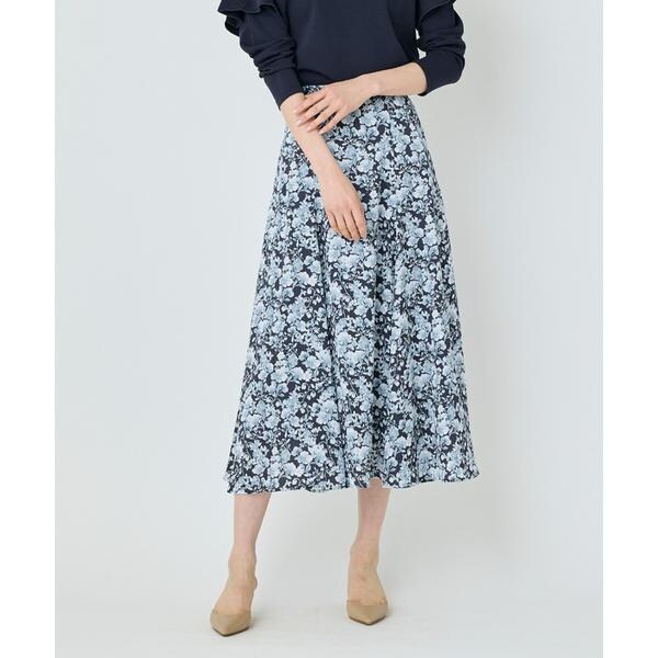 セブンアイディコンセプト（7ID concept）/《大きいサイズ》切り替えマーメイドスカート