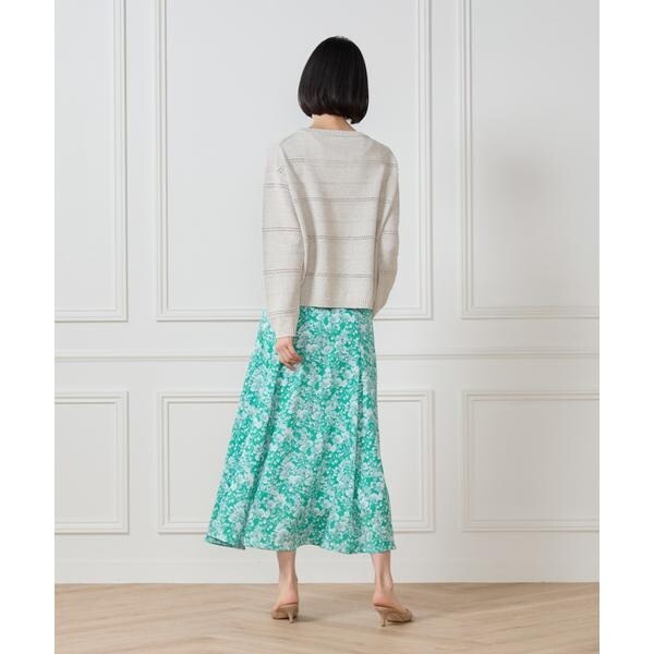 セブンアイディコンセプト（7ID concept）/《大きいサイズ》切り替えマーメイドスカート