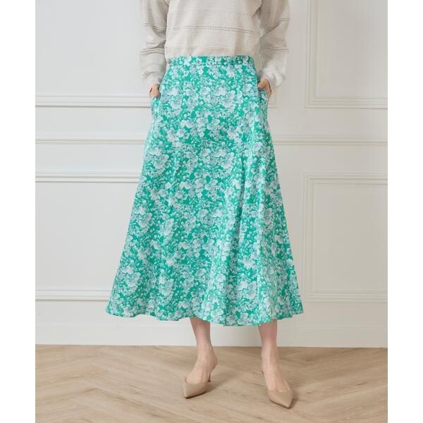 セブンアイディコンセプト（7ID concept）/《大きいサイズ》切り替えマーメイドスカート