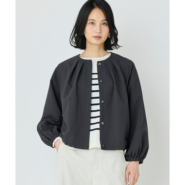 セブンアイディコンセプト（7ID concept）/《大きいサイズ》サッカーストレッチブルゾン