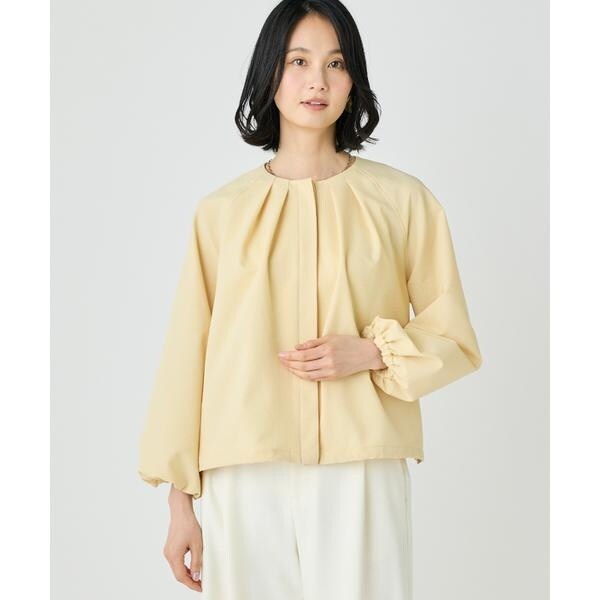 セブンアイディコンセプト（7ID concept）/《大きいサイズ》サッカーストレッチブルゾン