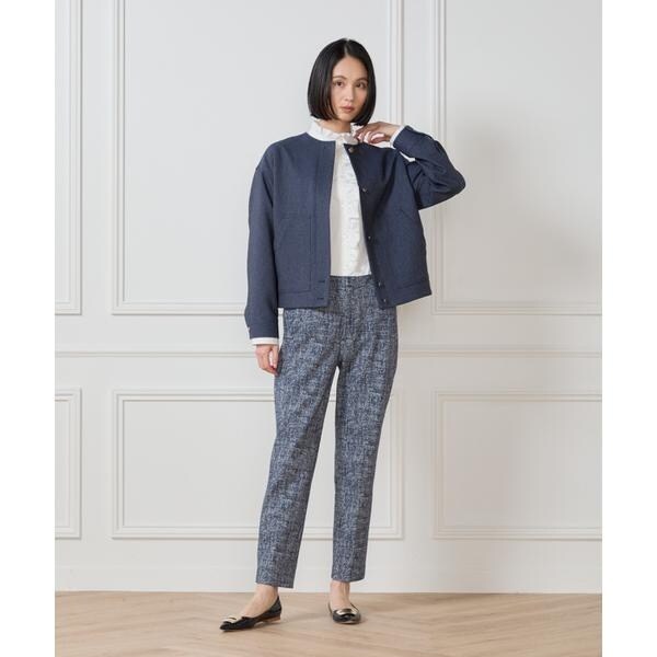 セブンアイディコンセプト（7ID concept）/《大きいサイズ》フリルシャツ