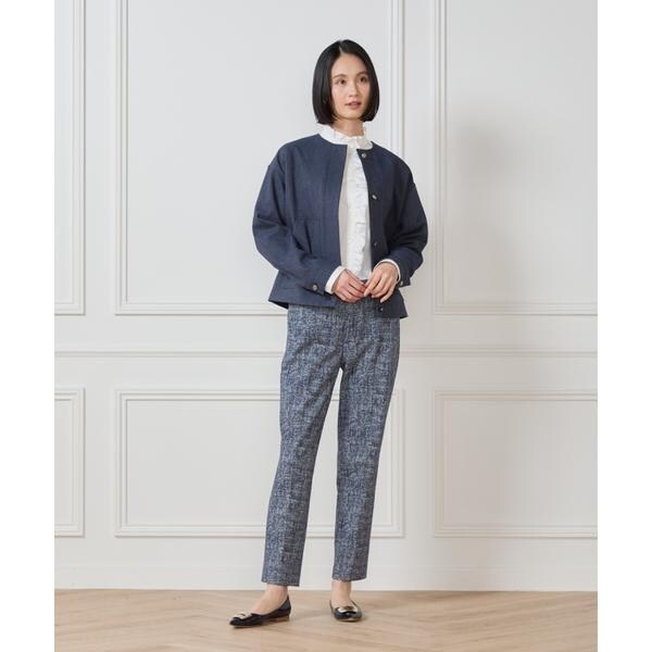 セブンアイディコンセプト（7ID concept）/《大きいサイズ》フリルシャツ