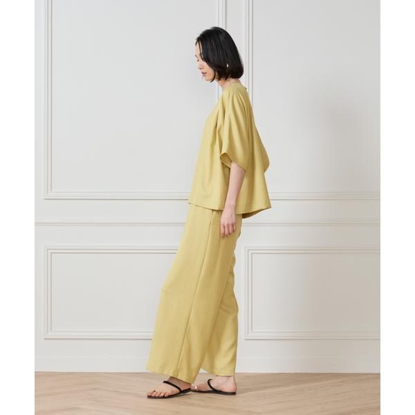 セブンアイディコンセプト（7ID concept）/《大きいサイズ》ドルマンタックブラウス