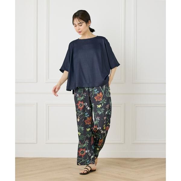 セブンアイディコンセプト（7ID concept）/《大きいサイズ》ドルマンタックブラウス