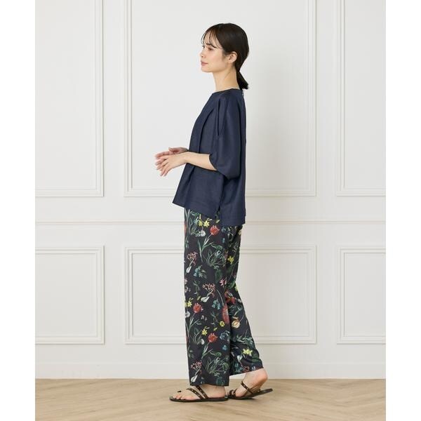 セブンアイディコンセプト（7ID concept）/《大きいサイズ》ドルマンタックブラウス