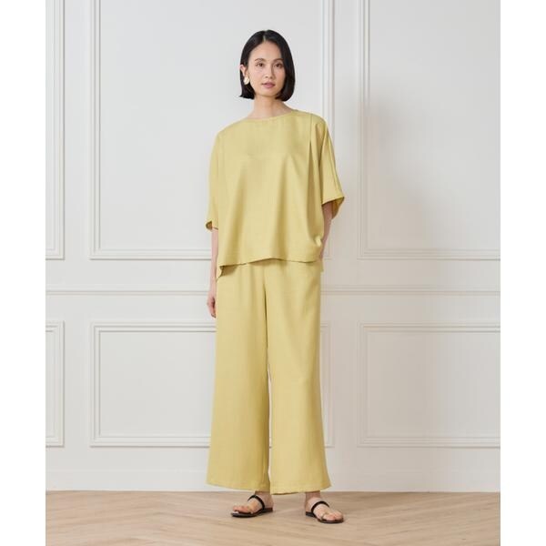 セブンアイディコンセプト（7ID concept）/《大きいサイズ》ドルマンタックブラウス