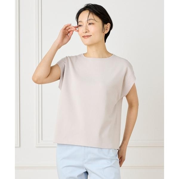 セブンアイディコンセプト（7ID concept）/《大きいサイズ》ノースリーブニットプルオーバー