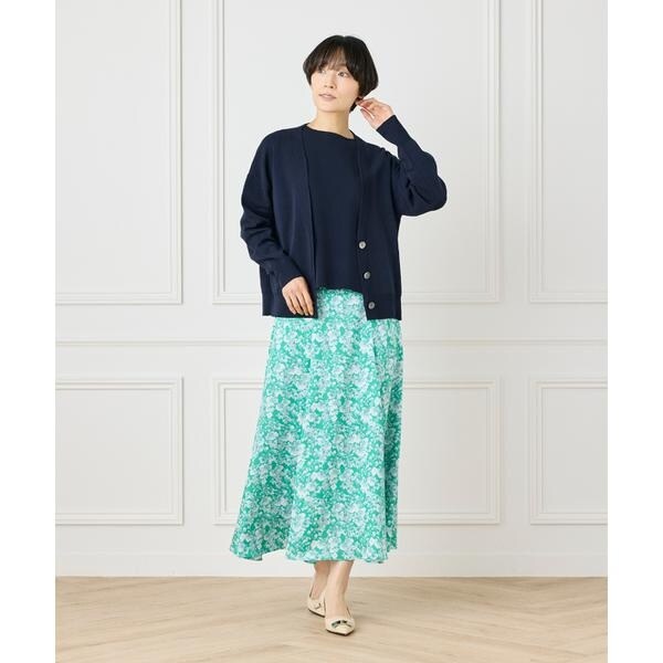 セブンアイディコンセプト（7ID concept）/《大きいサイズ》ノースリーブニットプルオーバー