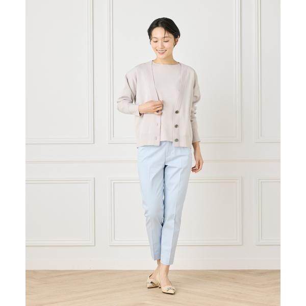 セブンアイディコンセプト（7ID concept）/《大きいサイズ》ノースリーブニットプルオーバー