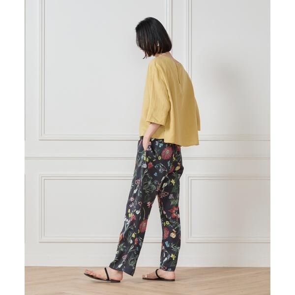 セブンアイディコンセプト（7ID concept）/《大きいサイズ》リネンワイドシルエットブラウス