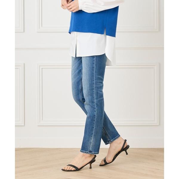 セブンアイディコンセプト（7ID concept）/H． Salt  ミッドライズテーパードデニムパンツ 《Healthy DENIM》