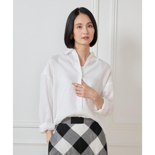 セブンアイディコンセプト（7ID concept）/リネンシャツ