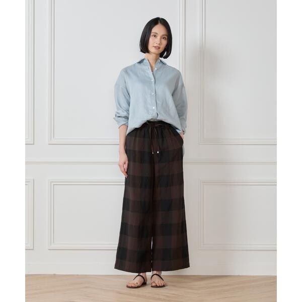 セブンアイディコンセプト（7ID concept）/《大きいサイズ》リネンシャツ